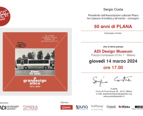 PLANA FA 50! Associazione Plana Milano